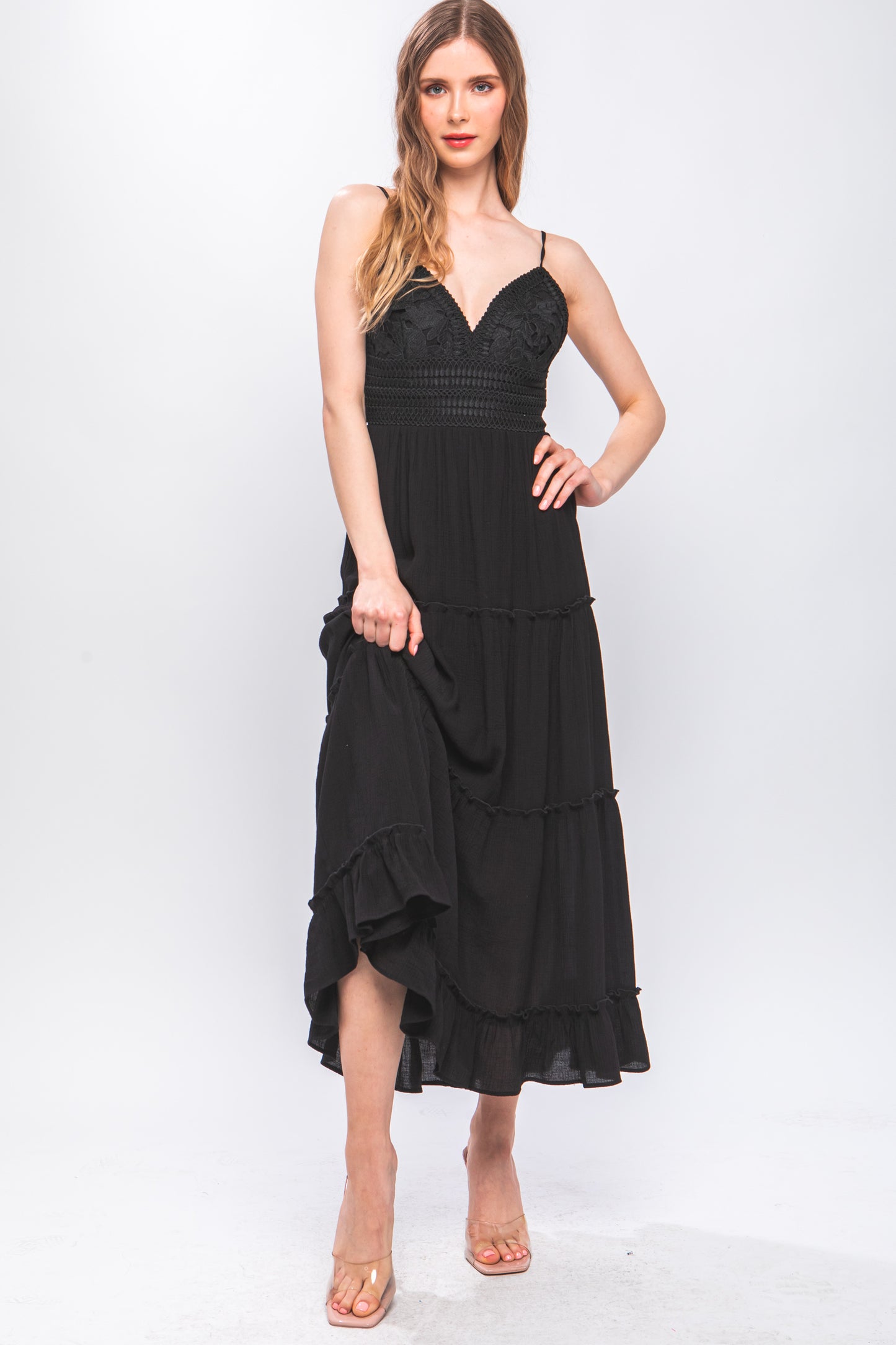 Mary Dress (BLACK)