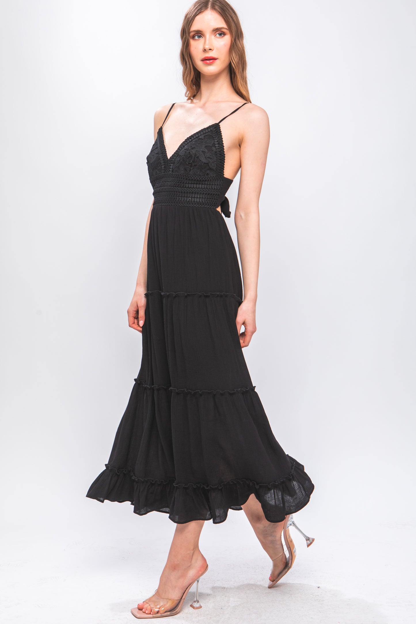 Mary Dress (BLACK)
